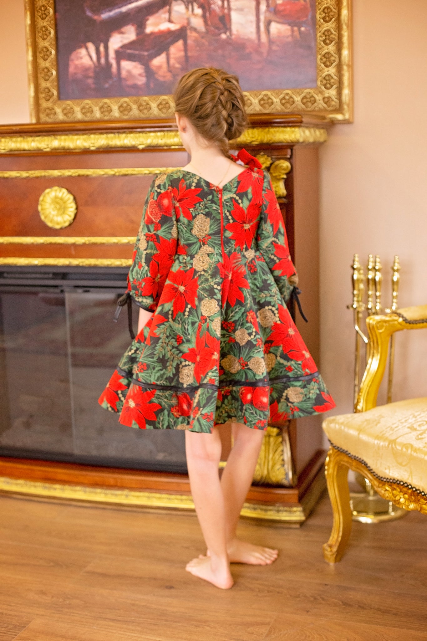 Circle Gathered Skirt