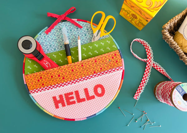 Colorful Tool Organizer Wall Hoop