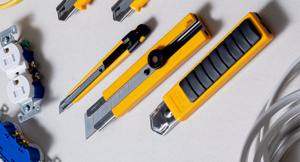 Andrew King’s Go-To Knife – The 25mm H-1 Extra Heavy-Duty w/ Rubber Inset Utility Knife