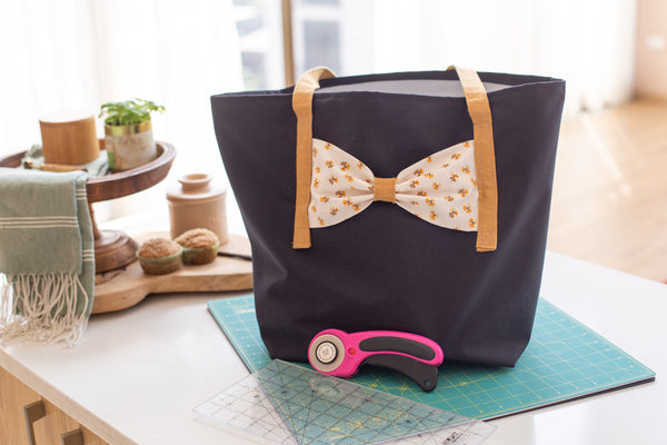 Carry it ALL Potluck Bag – No pattern needed!