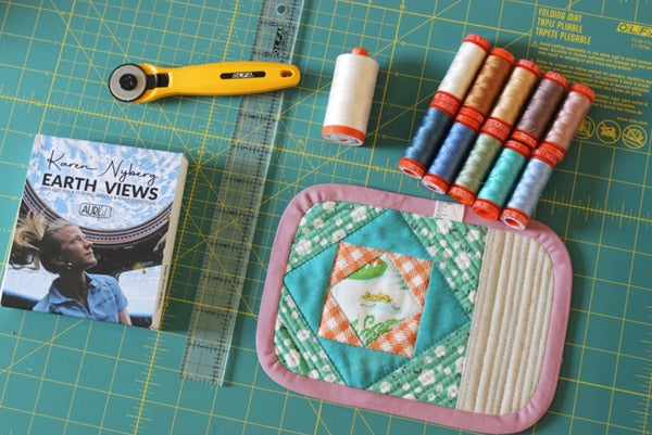 Slice & Stitch: Last Minute Mug Rug with OLFA