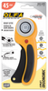 OLFA 45 Ergonomic Rotary Cutter, Endurance Blade, Packaging