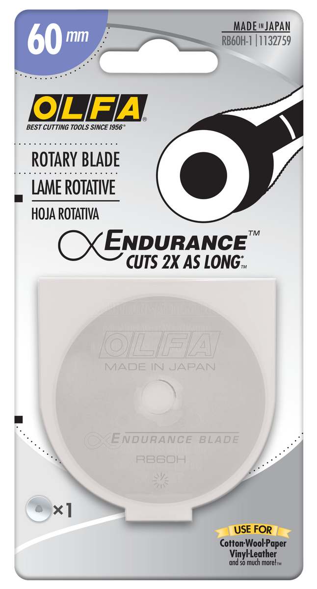 60 mm Olfa Rotary Blade Refill - Savannah Fabric Company