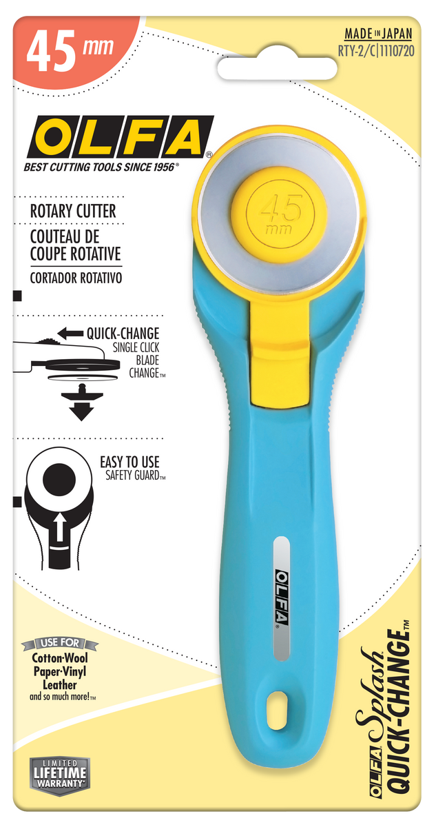 Olfa Straight Handle Rotary Cutter 28 mm - Moore's Sewing