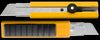 25mm H-1 Classic Extra Heavy-Duty Utility Knife with Rubber Grip Inset - OLFA.com