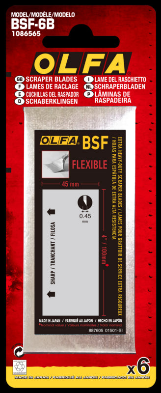 Olfa Heavy Duty Blades - #LB-6B 6 pack