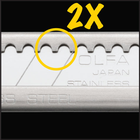 Olfa 9mm SVR-2 Stainless Steel Auto Lock Knife