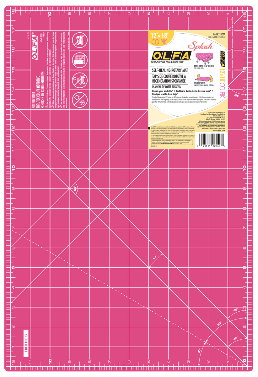 Quilter's Select Cutting Mat / 12 x 18