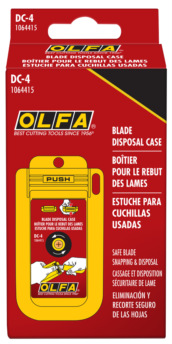 DC-4 Reusable Blade Disposal Can with Mounting Hole - OLFA.com