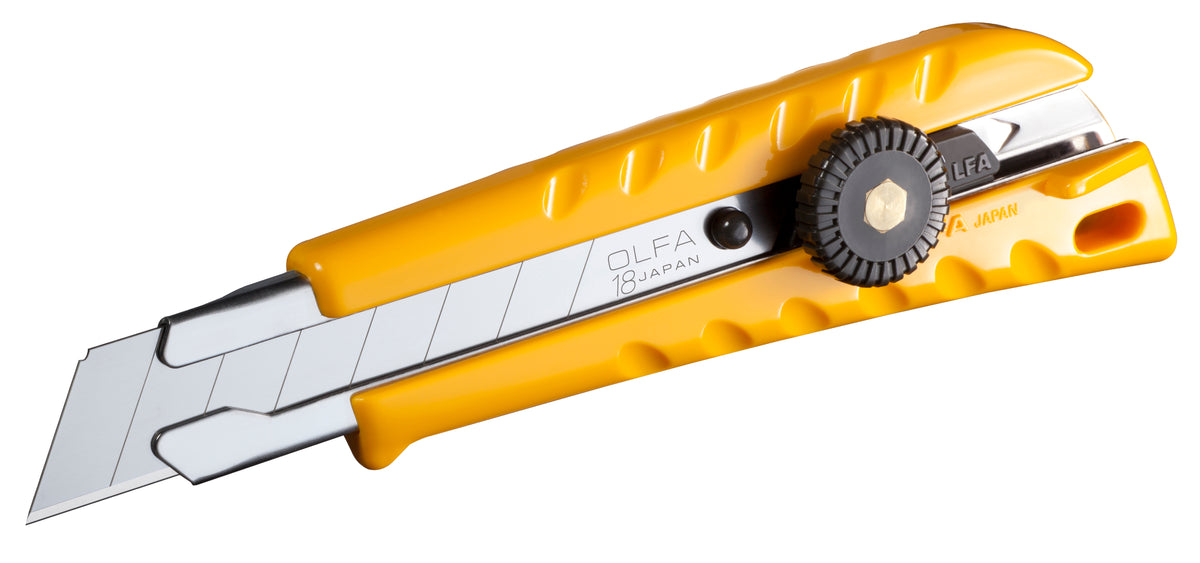Olfa XH-AL, Model 1104189 Fiberglass Rubber Grip Auto Lock Utility Knife