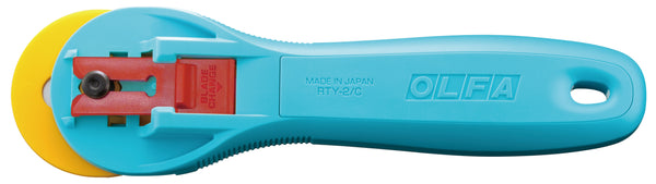 45mm RTY-2/C Quick-Change Rotary Cutter, Aqua - OLFA.com