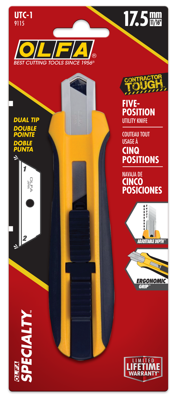 UTC-1 5-Position Utility Knife - OLFA.com