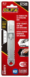 SK-14 Semi-Automatic Stainless Steel Self-Retracting Safety Knife - OLFA.com
