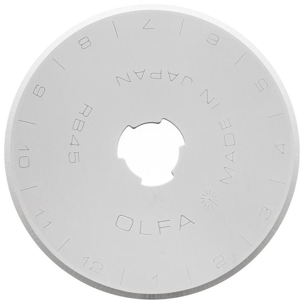 45mm Tungsten Steel Rotary Blade - 1, 2, 5, or 10 Packs - OLFA.com