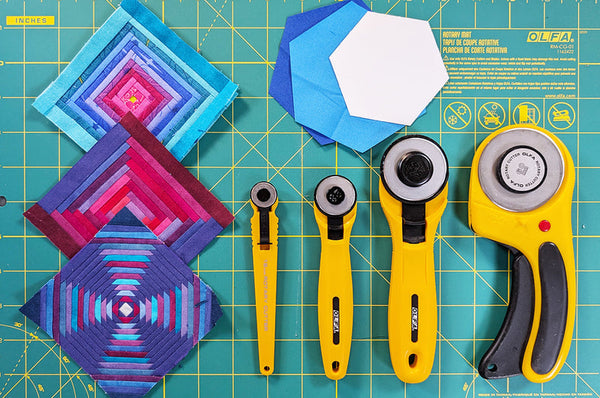 Which OLFA Rotary Cutter Size Should You Use?