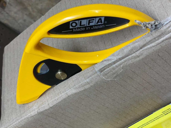 Simplify Your Work with the OLFA 45-C Roller Materials Cutter
