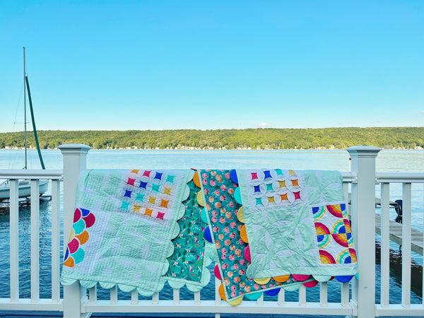 Curvetastic 10 Month OLFA Circle Cutter Quilt Along - Month 10