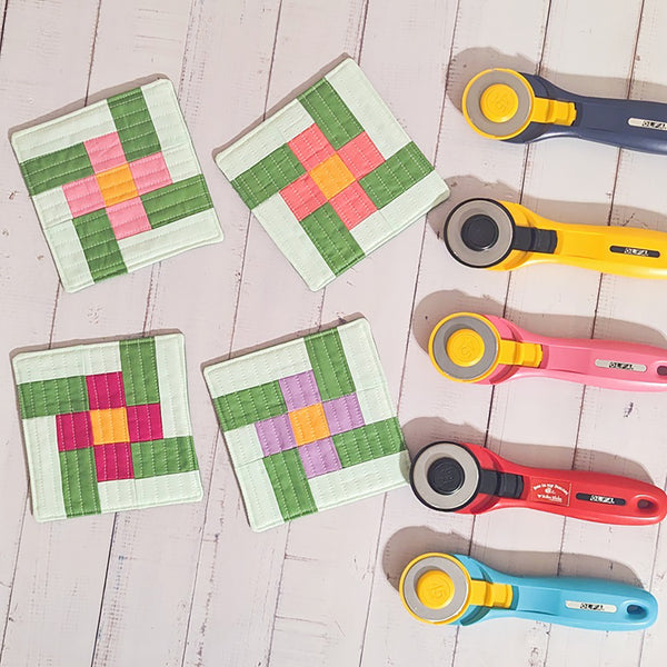 Flower Coaster – Foundation Paper Piecing