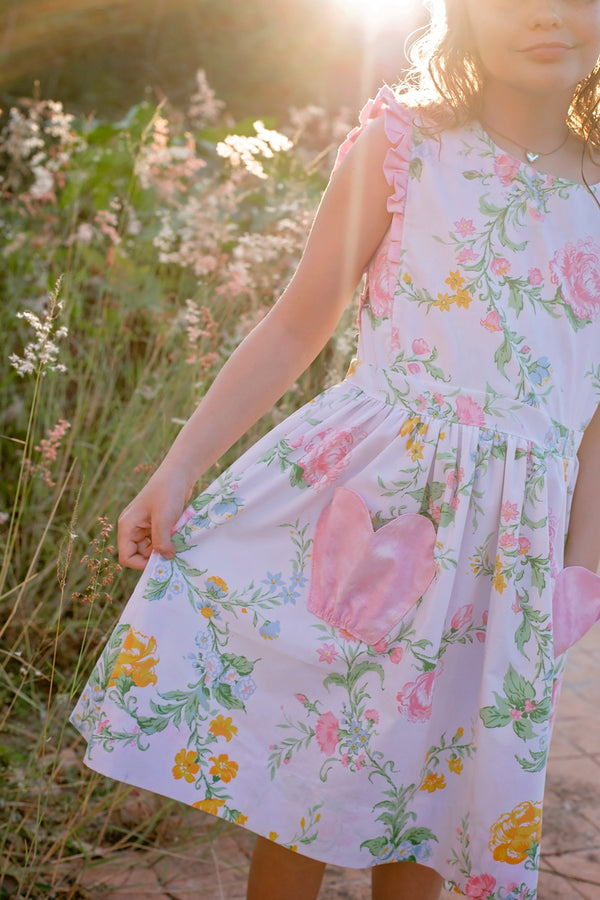 Heart Pockets for this Upcycled Valentines Dress!