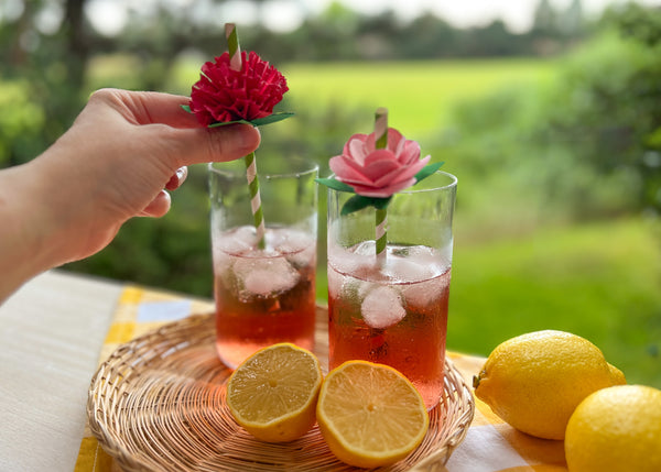 Blooming Straws: An Easy DIY to Elevate Your Summer Sips!