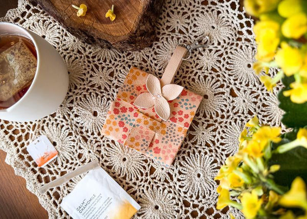 How to Make a Cute Teabag Wallet with Leather