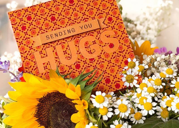Send a Hug with a Handmade Card 🤗