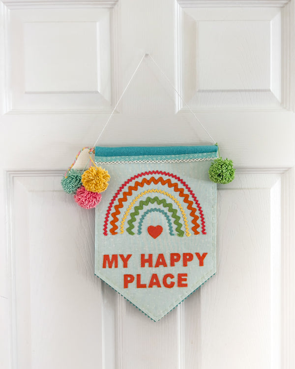 "My Happy Place" Nursery Wall Art