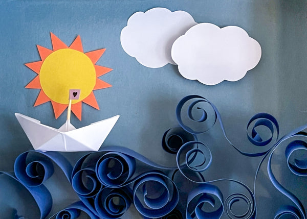 CRAFT FOR KIDS SERIES - Easy 3D Shadowbox Artwork Tutorial