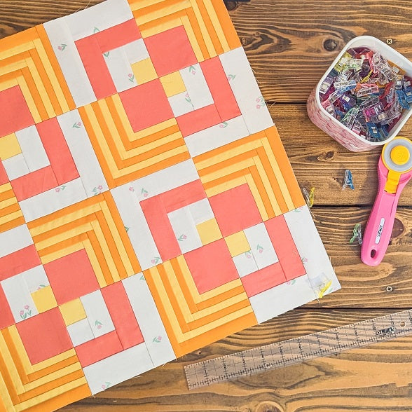 Mini Quilt _ Foundation Paper Piecing