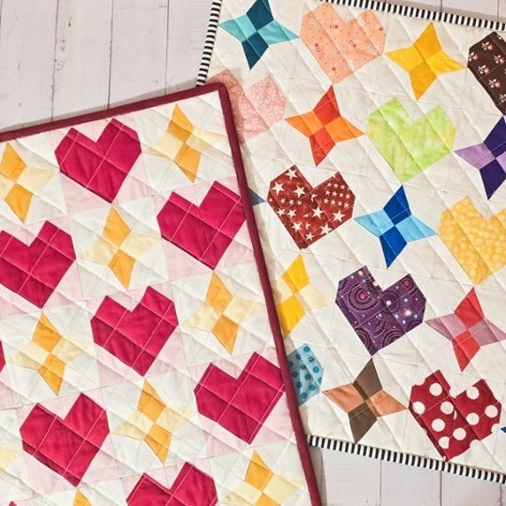 Sparkling Love Mini Quilt