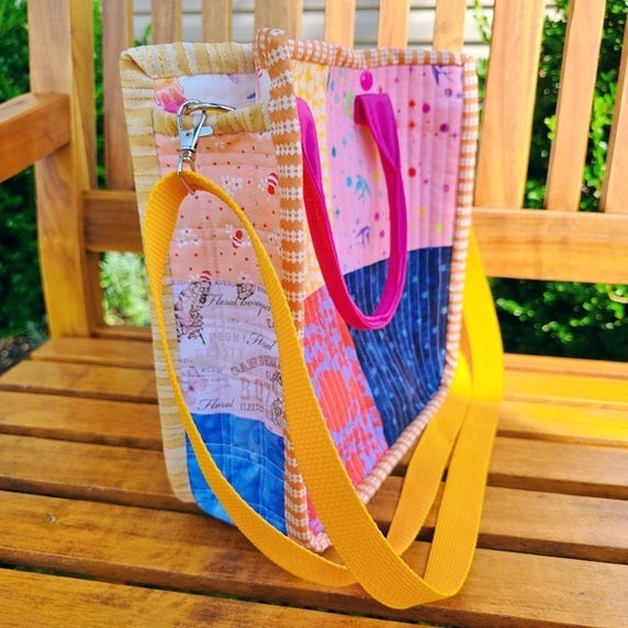 Mini Patchwork Tote Bag