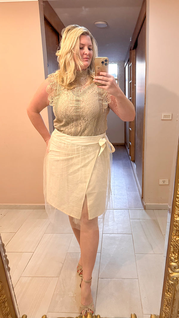 NYE Party skirt – No Pattern Needed