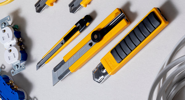Andrew King’s Go-To Knife – The 25mm H-1 Extra Heavy-Duty w/ Rubber Inset Utility Knife