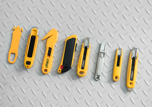 OLFA Safety Knives Collection, Semi-Automatic, Automatica and Concealed Blades