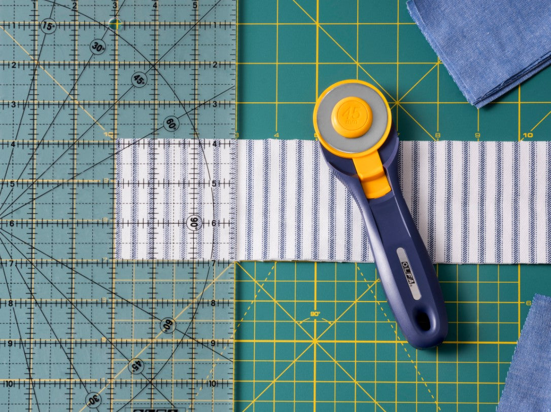 Using Rotary Cutter Using a rotary cutter properly is the key to safe cutting