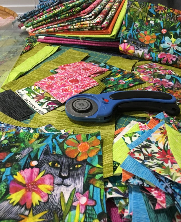 Alfie Mystery Quilt Along - Week 1