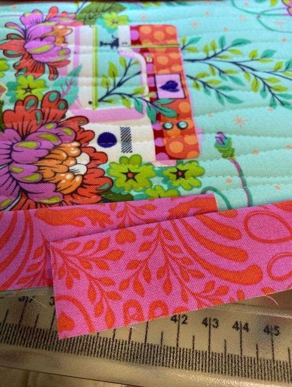 Quilt Binding Techniques:  Mitered Corners + Joining Binding Ends