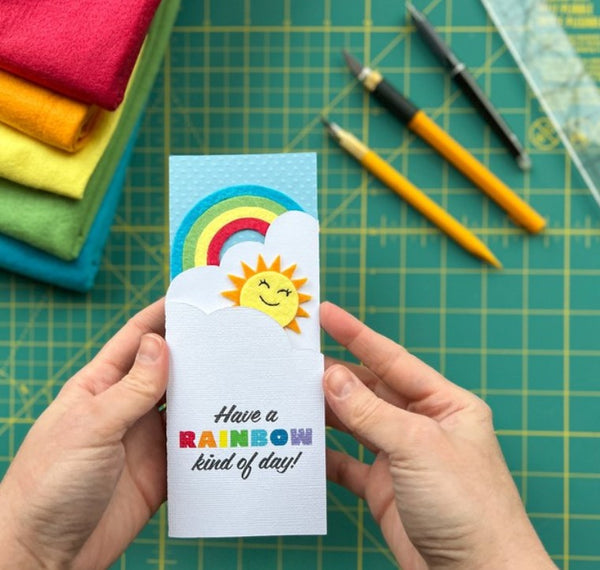 Easy Cheerful Summer Fold Card Tutorial