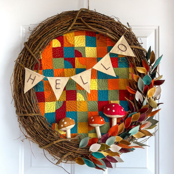 OLFA Expert Collab: Autumn Wreath Part 3 of 3