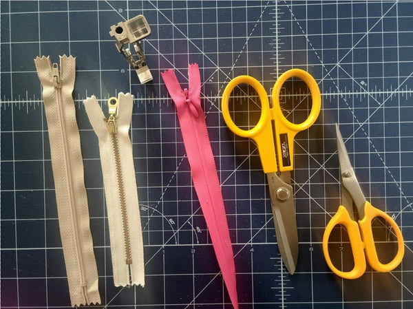 Three Different Zippers & How to Install Them