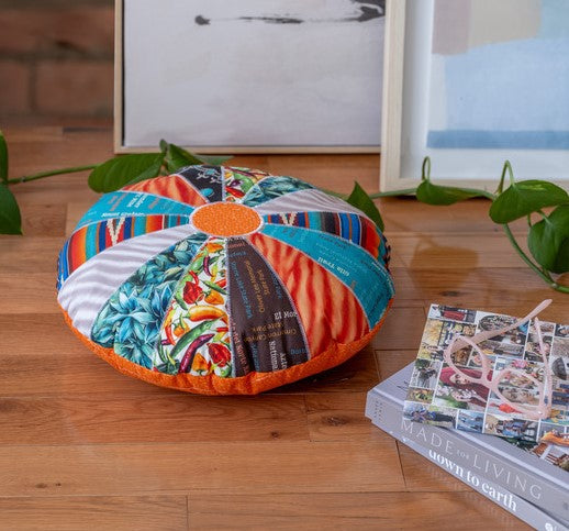 New Mexico & Arizona - Patchwork Floor Pillow