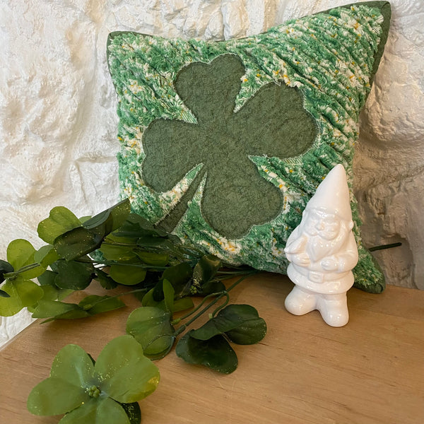 Lucky Shamrock Pillow