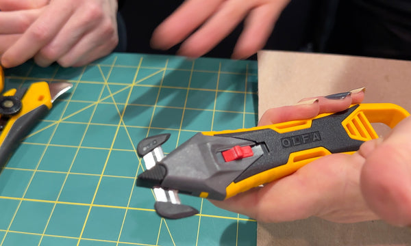 The OLFA SK-16 Safety Knife is a HIT at NAHB IBS 2023