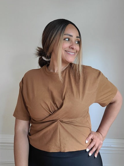 Making a Twist front T-Shirt