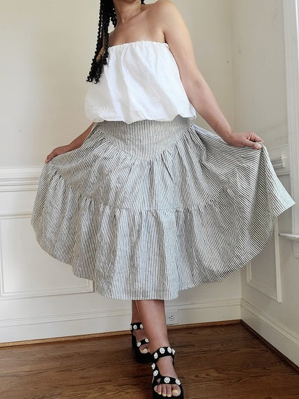 Make a Tiered Skirt with Me