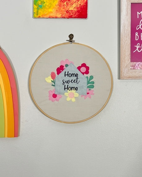 Home Sweet Home Embroidery
