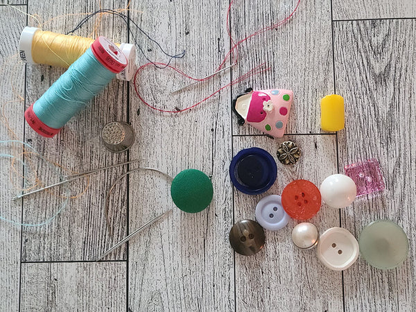 Hand Sewing Buttons & Choosing Button Holes