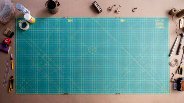 RM-CLIPS/3 35" x 70" Continuous Grid, Double-Sided, Self-Healing Rotary Mat Set - OLFA.com