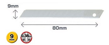 9mm 180-SOL/12 Metal Precision Utility Knife