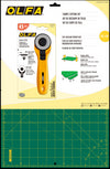 OLFA RTY-2CYEL/ST-01 Fabric Cutting Kit, Yellow